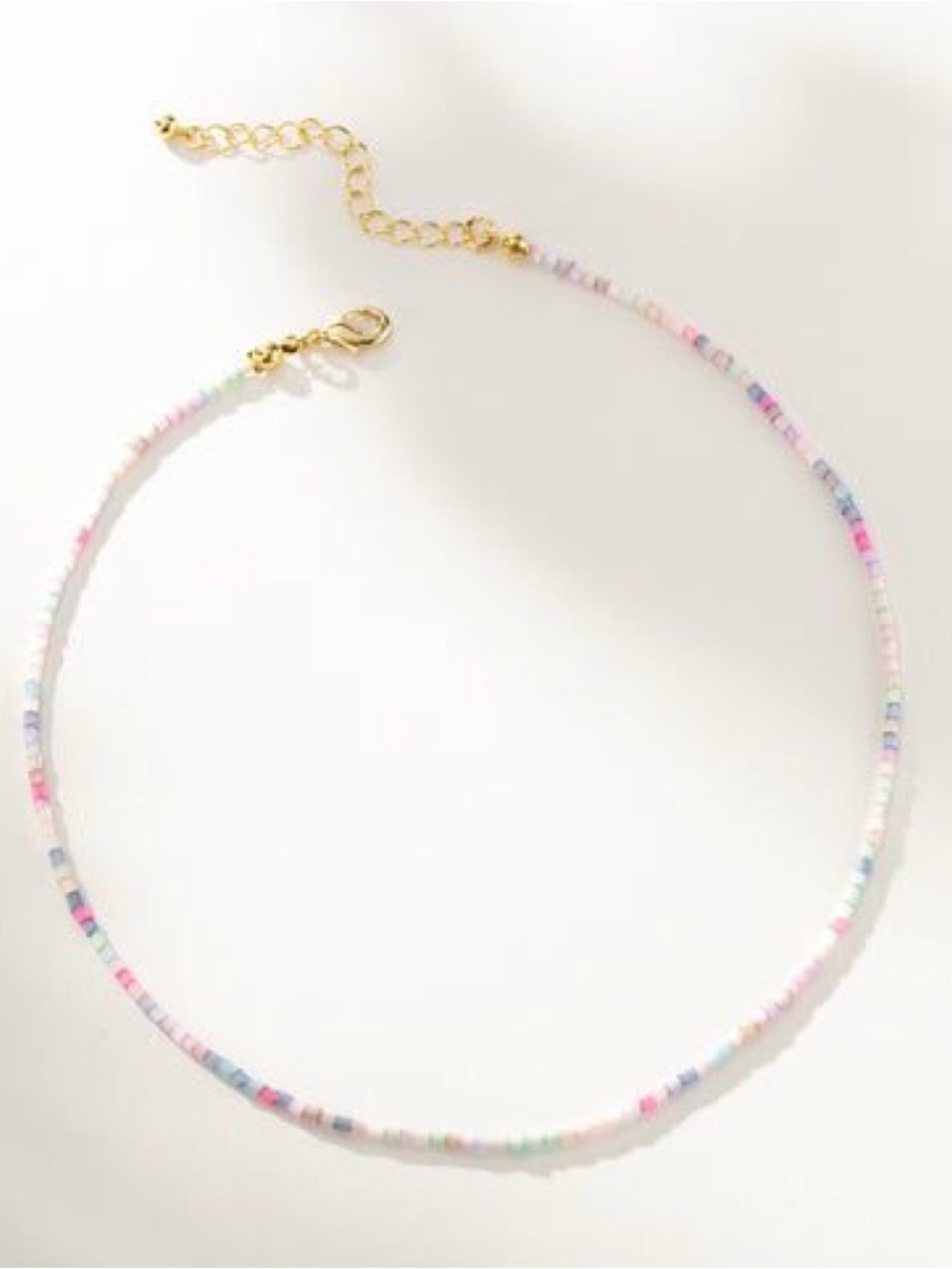 Uncommon James Pastel Multi-Colored Bead Necklace -Hard to Find! RARE